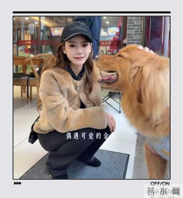 马筱梅晒青城山度假视频，孕肚明显像五六个月，蹲着摸狗，引热议