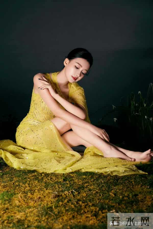 孙怡|透视黄蕾丝