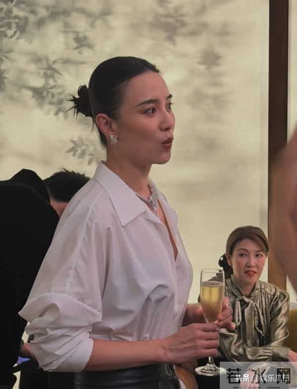 45岁宋佳参加卡地亚晚宴 白衬衫配包臀裙显高级 现场生图状态好到爆