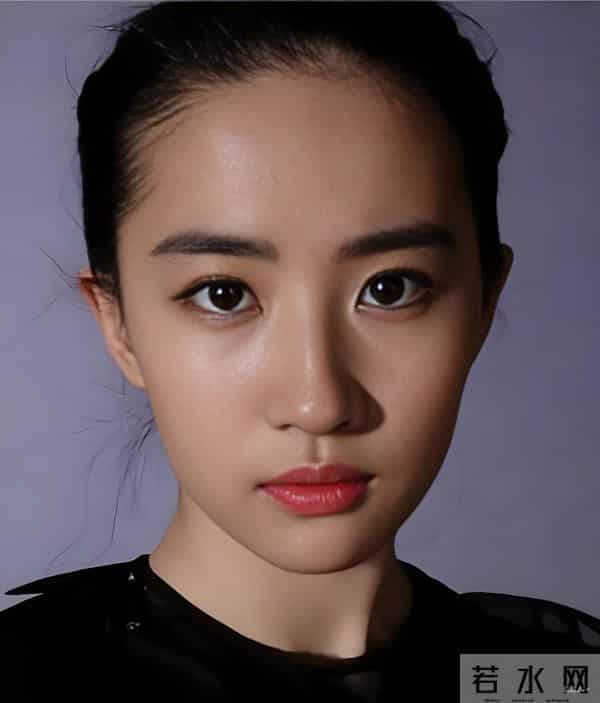 我的天！刘亦菲真人居然长这样？素颜我直接看傻了