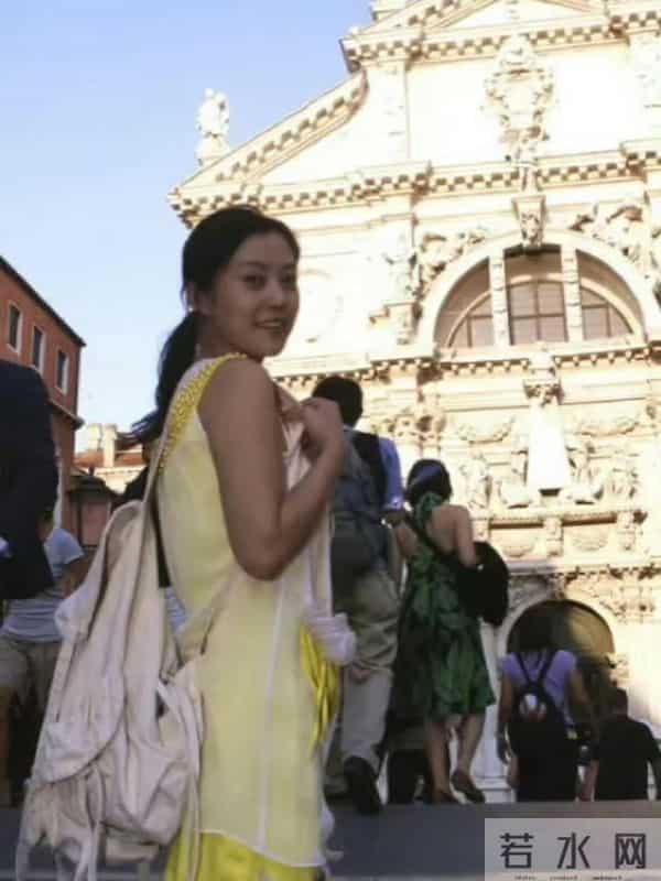 2008年,郝蕾在威尼斯,很有灵气啊