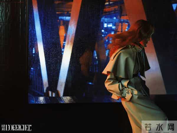 张天爱时装男士十一月刊,性感写真美图