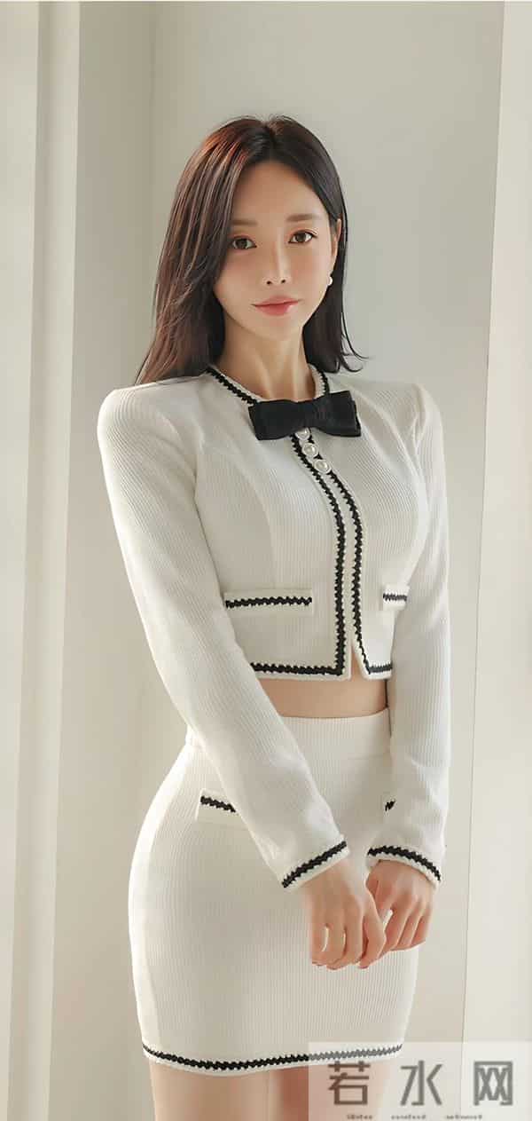 孙允珠全白衬衫+包臀裙，高级感通勤穿搭封神