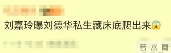 刘嘉玲再曝猛料!私生饭钻刘德华床底,疯狂程度远超杨丽娟