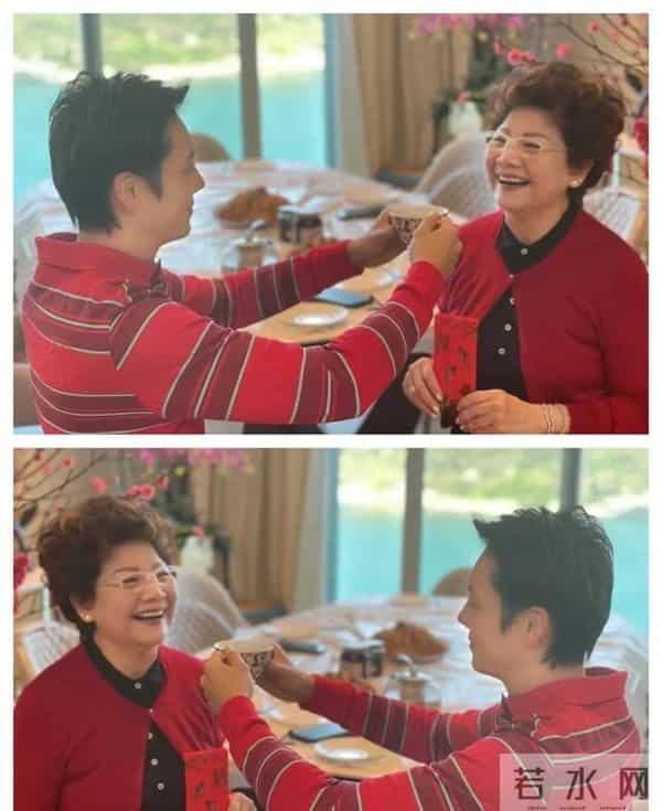 陈伟霆的妈妈就是她 富家小姐热爱养狗面容和善 把三个孩子抚养成人