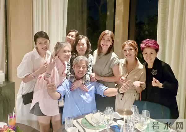 新加坡一哥李南星61岁生日,换了新发色仍很帅,范文芳李铭顺现身