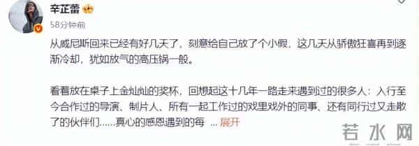 辛芷蕾拿了影后,有人骂她靠扯头发,她却撕开了十年沉默