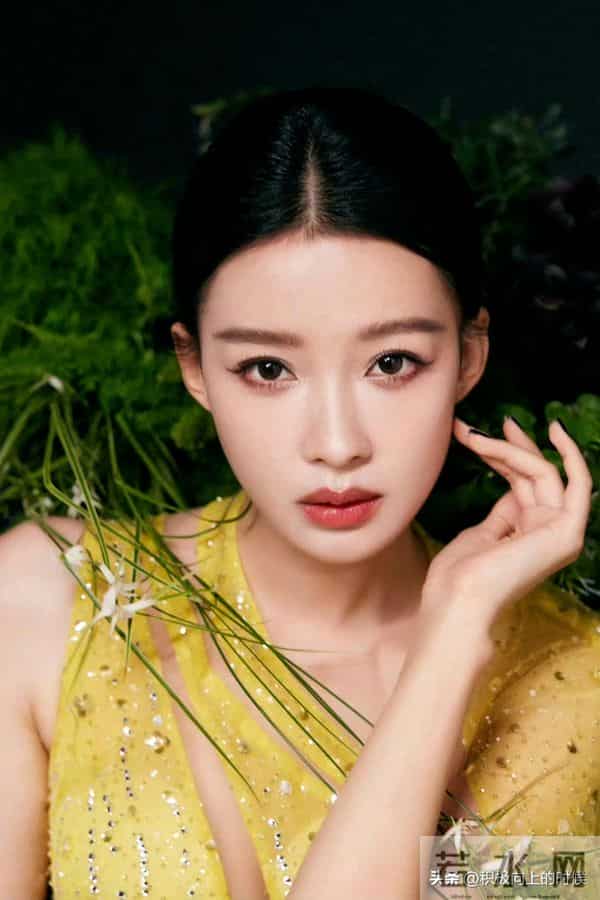 孙怡|透视黄蕾丝