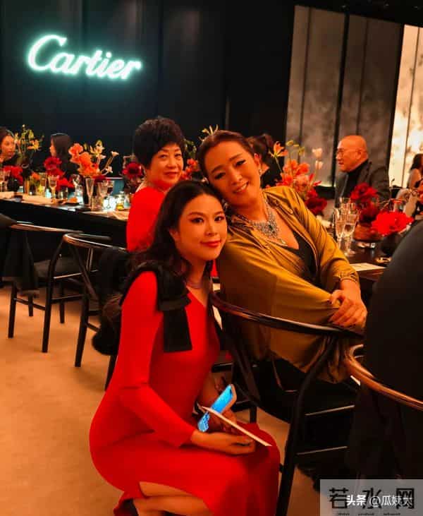 巩俐罕见出现在卡地亚晚宴,居然有白头发了,看着苍老了不少