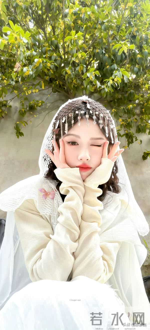 鞠婧祎这组造型美成仙女啦!