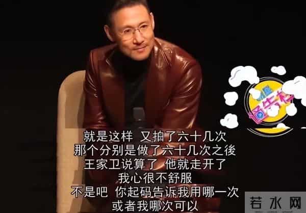 王家卫“塌房”，原来早有预兆，辛芷蕾曾用一句话评价过他