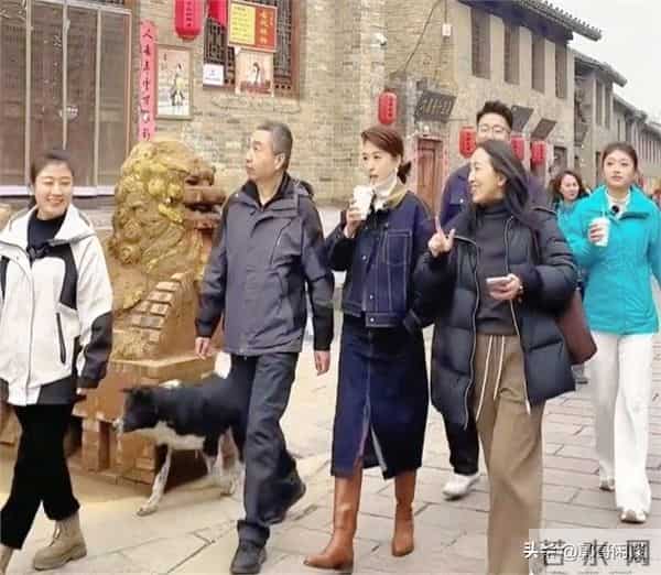 46岁张蕾逛街被偶遇,她打扮好端庄贤淑,身材高挑,像30多岁一样