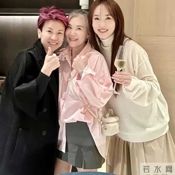 新加坡一哥李南星61岁生日,换了新发色仍很帅,范文芳李铭顺现身