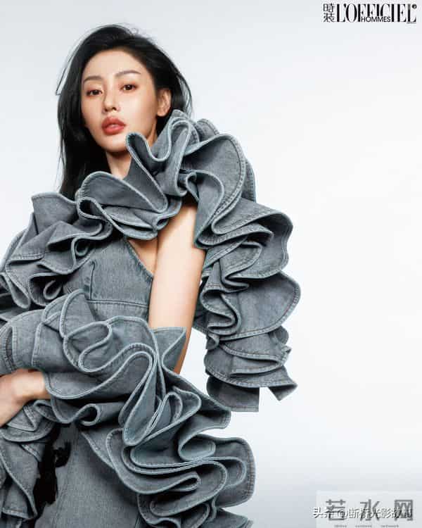 张天爱狼尾造型:三登封面,飒美张力拉满