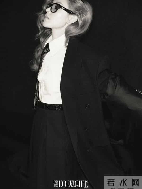 张天爱时装男士十一月刊,性感写真美图