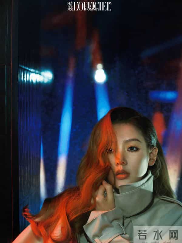 张天爱时装男士十一月刊,性感写真美图