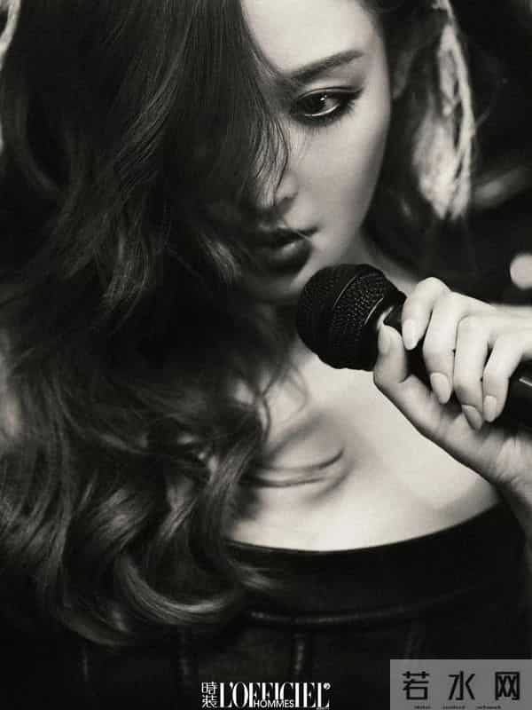 张天爱时装男士十一月刊,性感写真美图