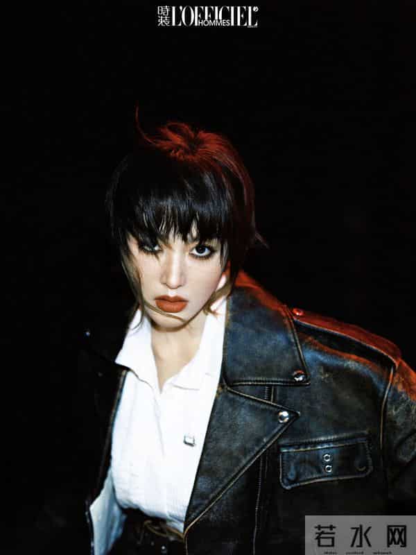 张天爱时装男士十一月刊,性感写真美图