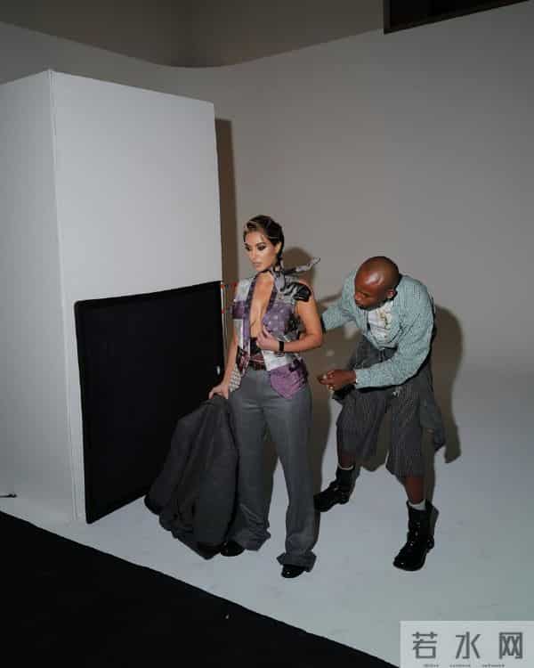 金卡戴珊帅气造型赏析