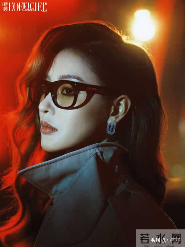 隐我于行、破茧而生张天爱登封《时尚男装》11月刊封面酷、辣、美