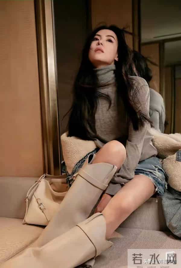 张柏芝的穿搭太绝了，40+姐姐风狠狠拿，不愧是初代港风女神！