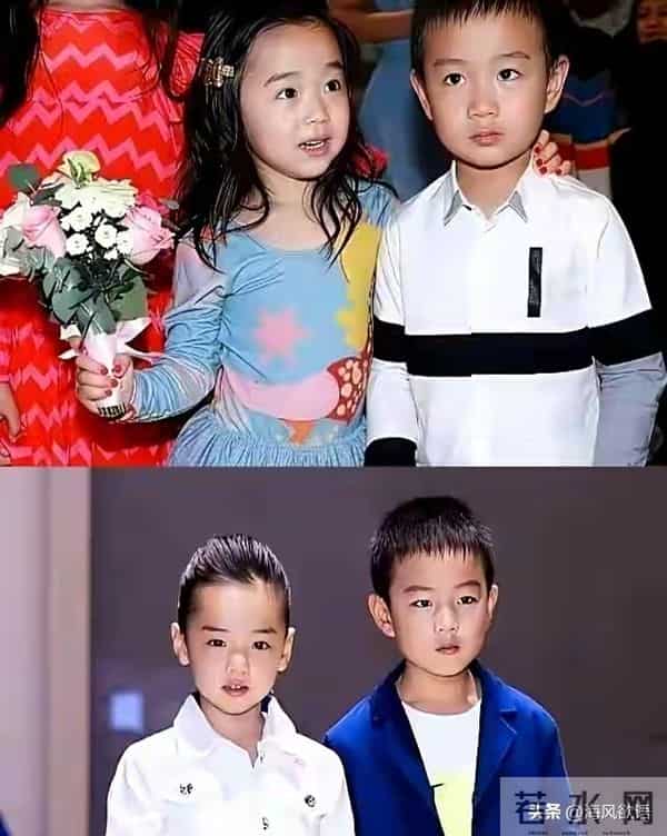 董璇生日宴会,佟大为儿子与小酒窝青梅竹马同框,长相神似爸爸