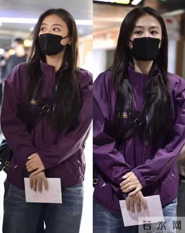 马思纯穿紫色好惊艳,太吸睛了!