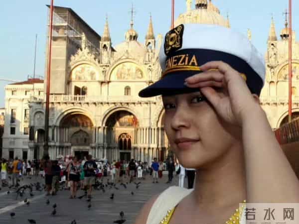 2008年,郝蕾在威尼斯,很有灵气啊