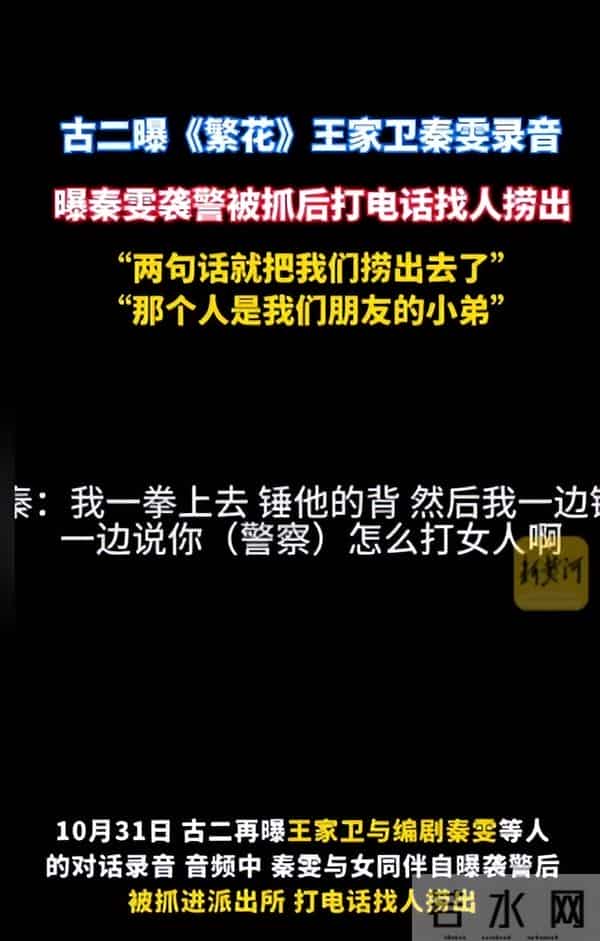 古二再曝猛料 陈坤周迅成新受害者！《繁花》下架王家卫要凉了？