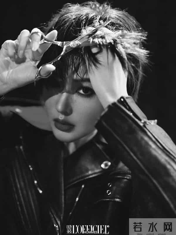 张天爱时装男士十一月刊,性感写真美图