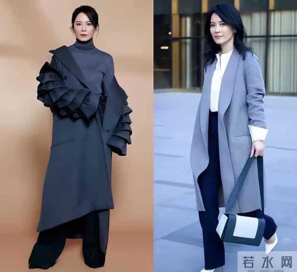 看了俞飞鸿的打扮,我悟了:大衣不配打底裤、运动鞋,更优雅得体