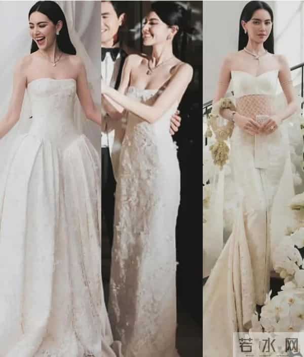 泰星Mai婚礼在私人豪宅举办,低调温馨,宾客20多人,花童是小狗