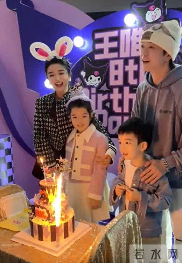 吴雅婷和前夫为女儿庆生,正式告诉儿女已离婚,唯伊心疼妈妈大哭