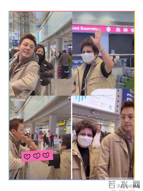 何穗晒产后照片,事业线傲人,引热议,陈伟霆妈妈抵达北京探望!