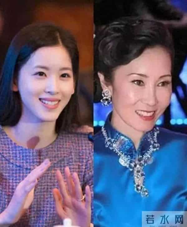 当29岁京东夫人遇上59岁万达夫人，两人相差30岁，章泽天却输了？