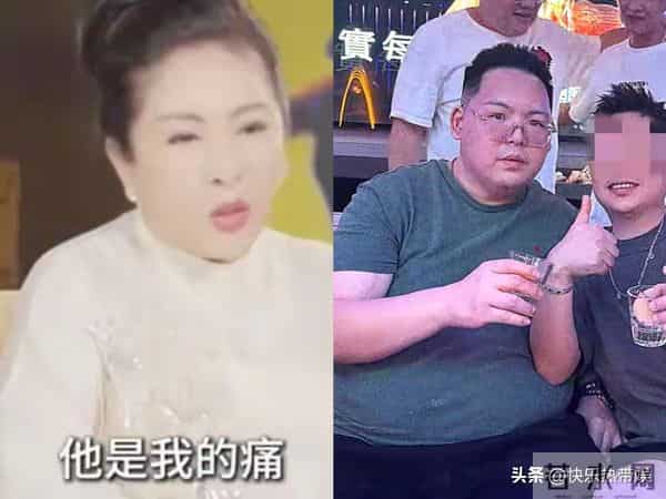 向佑近况曝光，身材肥胖与美女推杯换盏，难怪向太不愿提起这儿子