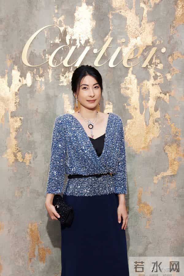 卡地亚这一夜,珠圆玉润的郭晶晶,秒了内娱一堆“排骨精”