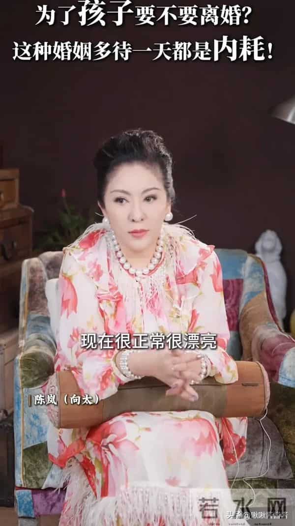 李亚鹏做梦也想不到,第一个肯为他说话的人,居然是向太陈岚