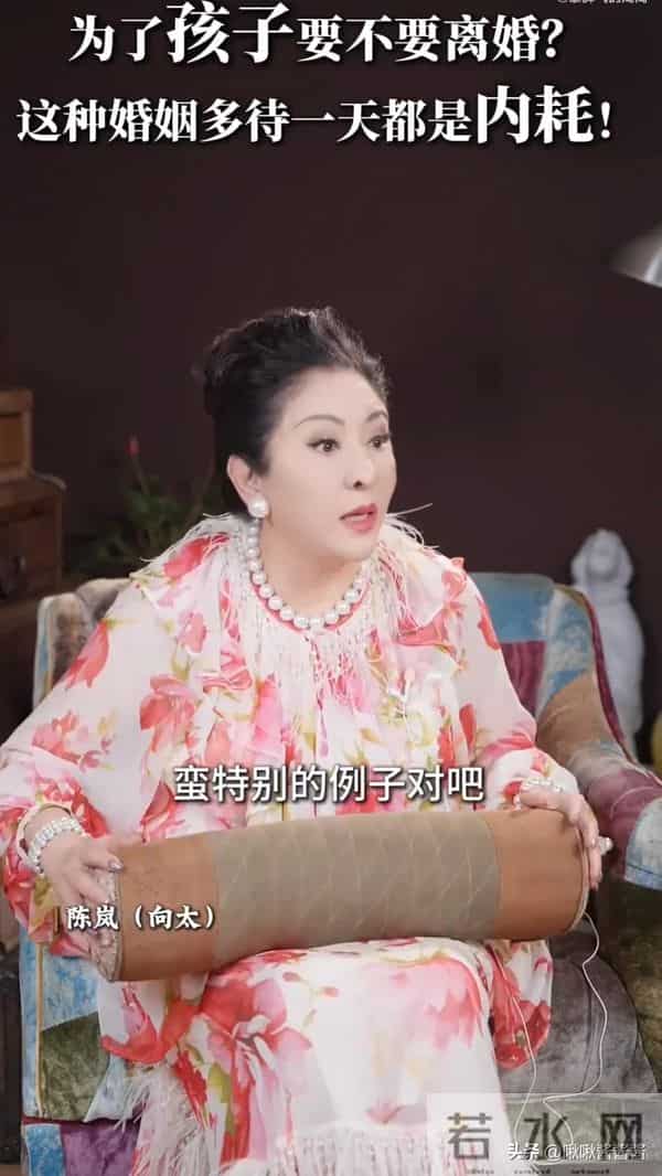 李亚鹏做梦也想不到,第一个肯为他说话的人,居然是向太陈岚