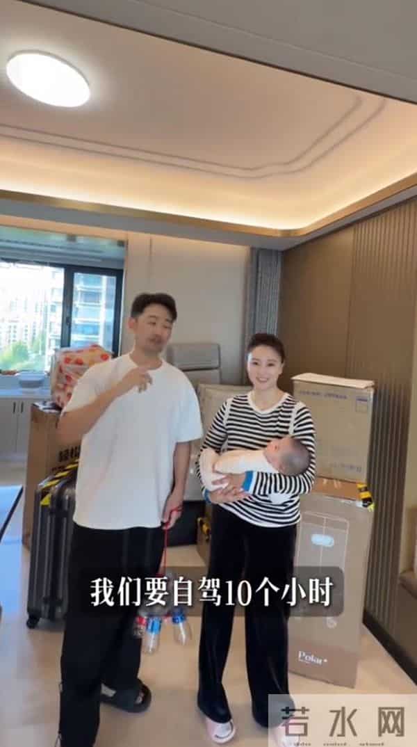 侯梦莎搬离婆家,和毛毅带女儿到杭州定居,婆婆不舍孙女哭着告别