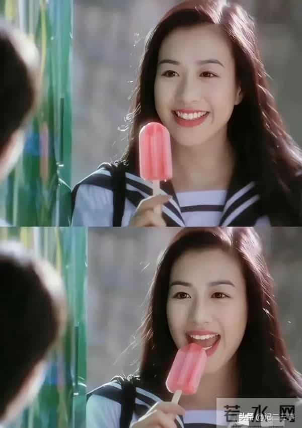 回头一笑百媚生,钟丽缇年轻无人能敌,难怪被称为亚洲性感女神!