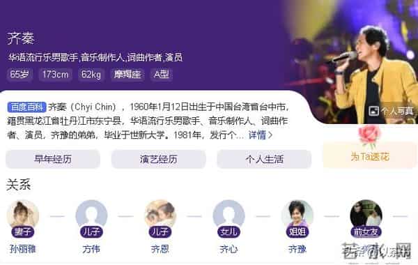 父亲是地产大亨,从小家境殷实,为何孙丽雅会嫁比亲妈还大的齐秦