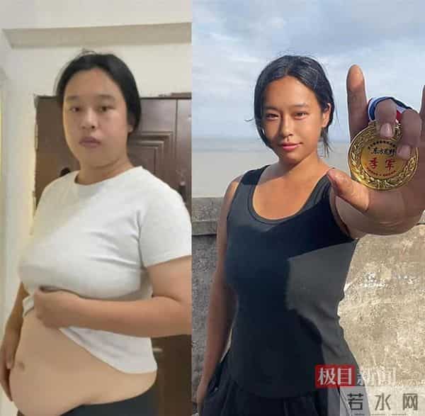 25岁女孩参加海岛求生赛35天瘦28斤：吃了50只老鼠，拿季军获奖7500元，准备报名下一期张家界挑战赛