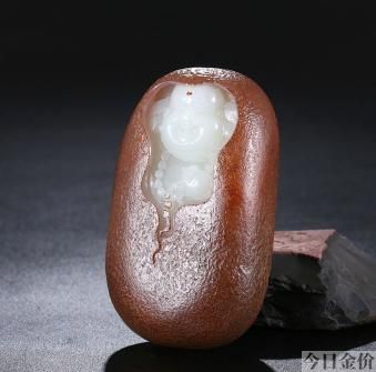 黄金弥勒佛吊坠
